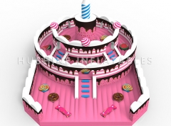 Birthday Cake Jumping Castle