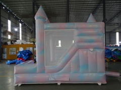 Tie-Dye Bouncy Castle with Slide