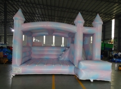 Tie-Dye Bouncy Castle with Slide