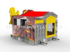 Fire Engine Jumping Castle