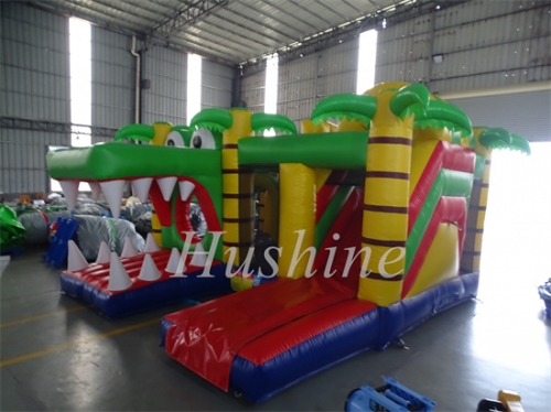 Bouncy Castle Crocodile Crocodile Airflow Bouncy Castle Crocodile