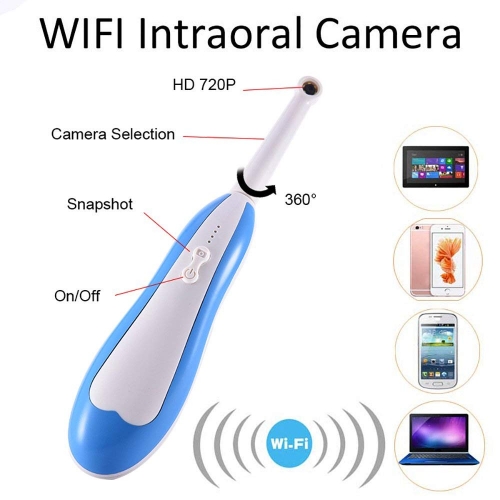 WiFi Intraoral Camera Scope Endoscope Led Light USB Micro Cam Dental Teeth Shoot Video Oral Cam Dentist IP67 Waterproof
