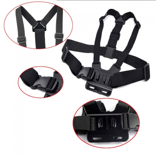 Adjustable Harness Chest Belt Strap Mount Accessory Holder Strap for GoPro Go Pro HD Hero 1 2 3 3+ 4 SJ4000 Xiao Mi Yi