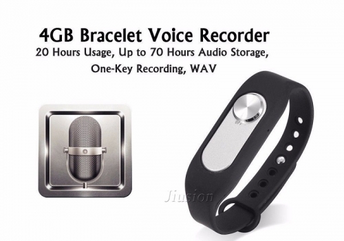 8GB Digital Voice Recorder Audio Recording Pen Hidden Grabadora Esipa Best Device Gravar  Ocultas Bracelet Wearrable
