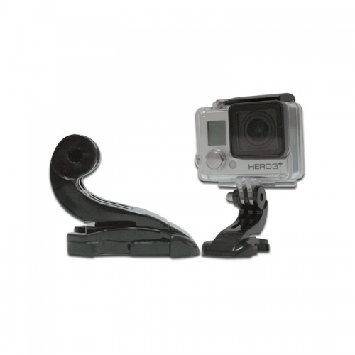 2Pcs Buckle Vertical J-Hook Surface Mount Adapter Action Camera Accessory for GoPro Hero 4 3 2 Xiao Mi Yi SJCAM