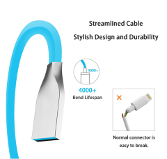 Anyfe Diamond Shaped Charging Data Cable,High Speed Data and Charging with Micro USB / Type C / Lightning Cables