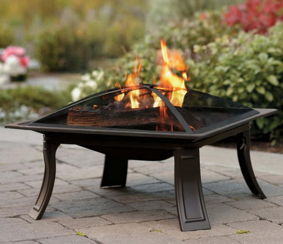 Steel fire pit