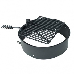 Fire ring with cooking grate