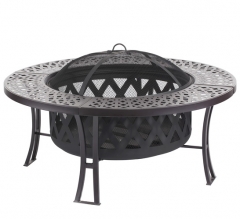 38" Steel fire pit table