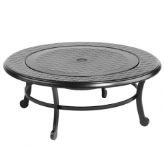 86cm steel fire pit table with cooking grill fire pit grill