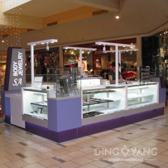 Durable Sophisticated Mall Jewelry Kiosk