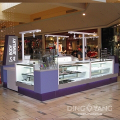 Durable Sophisticated Mall Jewelry Kiosk