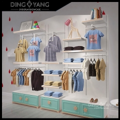 Retail Shop Clothing Display Shelves