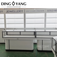 Glass Jewelry Display Table For Shop