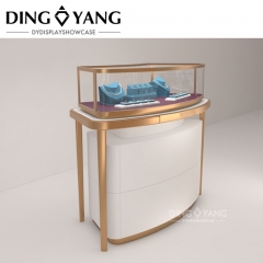 Cambered Jewelry Display Showcases