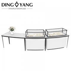 Golden Black Jewellery Display Counter