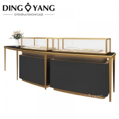 Golden Black Jewellery Display Counter