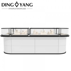 Golden White Jewellery Counter