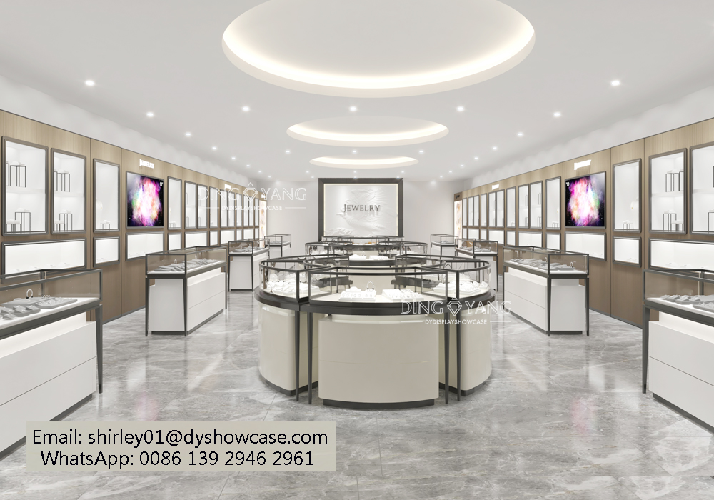 How to choose a professional high end jewelry showcase manufacturer?