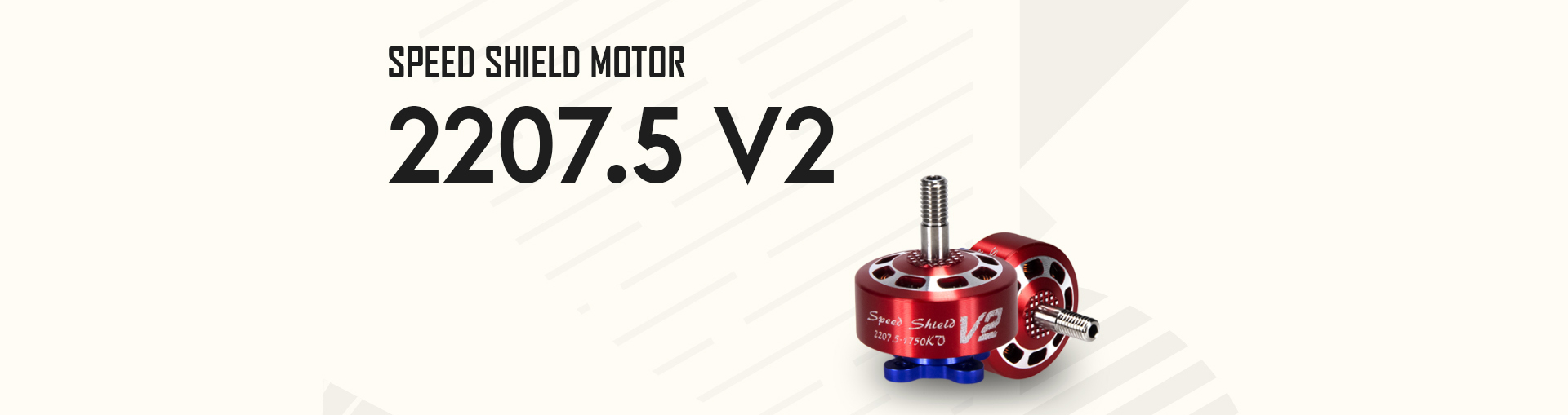 Speed Shield 2207.5 V2 motor