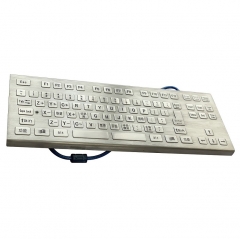 IP66 waterproof stainless steel desktop keyboard