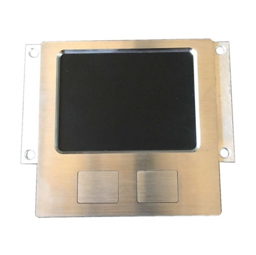 IP65 waterproof stainless steel rugged touchpad in panel mounted solution