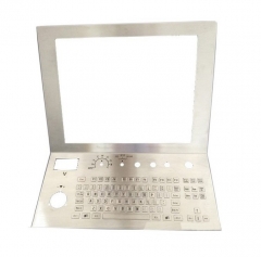 IP66 waterproof stainless steel panel mounted keyboard