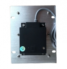 IP66 waterproof stainless steel trackball in panel mounted solution