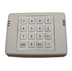IP66 waterproof stainless steel desktop numeric keypad with tough enclosure