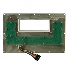 IP66 waterproof panel mounted stainless steel keypad