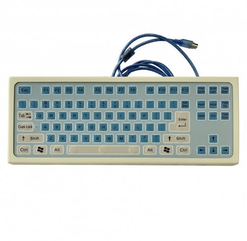 IP66 waterpoof desktop membrane keyboard