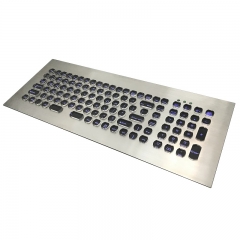 IP66 waterproof stainless steel backlight keyboard