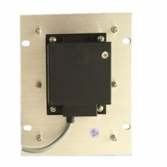 IP66 waterproof stainless steel trackball in panel mounted solution