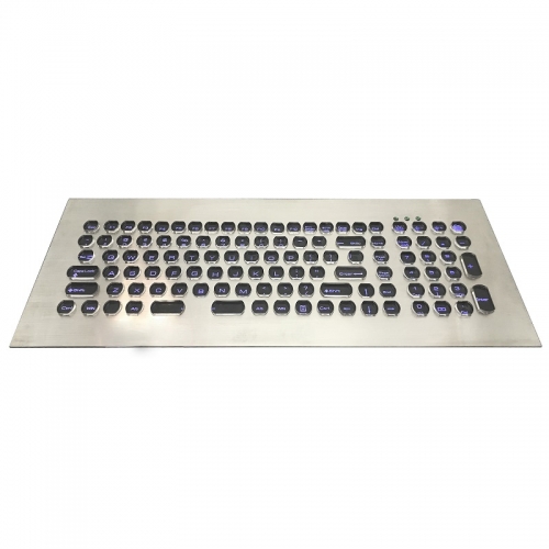 IP66 waterproof stainless steel backlight keyboard