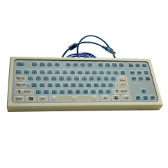 IP66 waterpoof desktop membrane keyboard