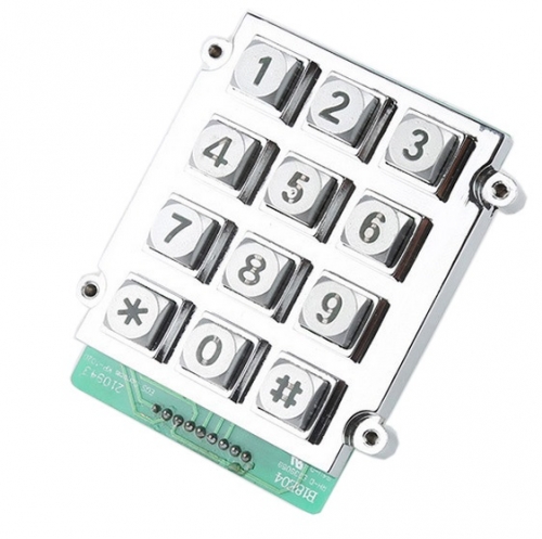 IP65 waterproof backlight dye-casting numeric keypad