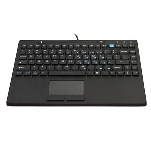 IP68 waterproof silicone keyboard with integrated touchpad mouse,medical keyboard,medical mouse
