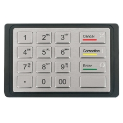 IP65 waterproof stainless steel desktop keypad