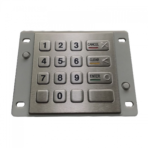 IP66 waterproof stainless steel numeric keypad