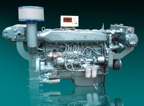 Steyr Sinotruk Wd615 High Speed Marine Inboard Engine 280hp 2100rpm