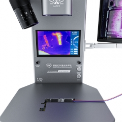 Thermal imaging analysis laser welding separator