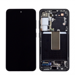 Mobile Phone Lcd Touch Screen Digitizer Assembly with Frame for Samsung Galaxy S23