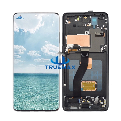 Wholesale Replacement Lcd for Samsung Galaxy S21 Ultra Touch Screen Display Digitizer Assembly with Frame