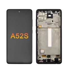 Wholesale Replacement Lcd for Samsung Galaxy A52s Touch Screen Display Digitizer Assembly with Frame