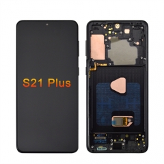 Display Complete With Frame for Samsung Galaxy S21 Plus 5G S21+ Replacement Screen LCD Assembly