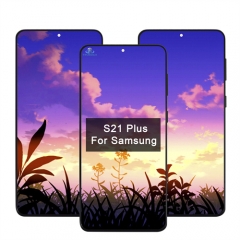 Display Complete With Frame for Samsung Galaxy S21 Plus 5G S21+ Replacement Screen LCD Assembly