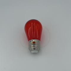 Color filament and Shell S14 Light Bulb 1W