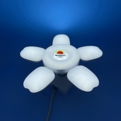 Deformable 5+1 Apple Leaf Led Light