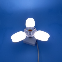 Deformable 3+1 Apple Leaf Led light