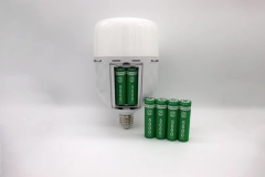 Led T 4 batteries emergency bulb